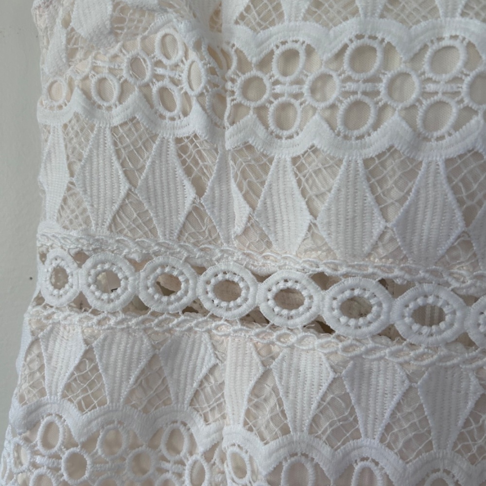 🌺Lulus Bodycon Formal Lace Dress with Fringe - Picture 13 of 16